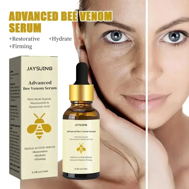 Bee Venom Anti Wrinkle Essence Anti-aging Polypeptide Hyaluronic Acid  Essence Can Repair Moisturize and Tighten Facial Skin