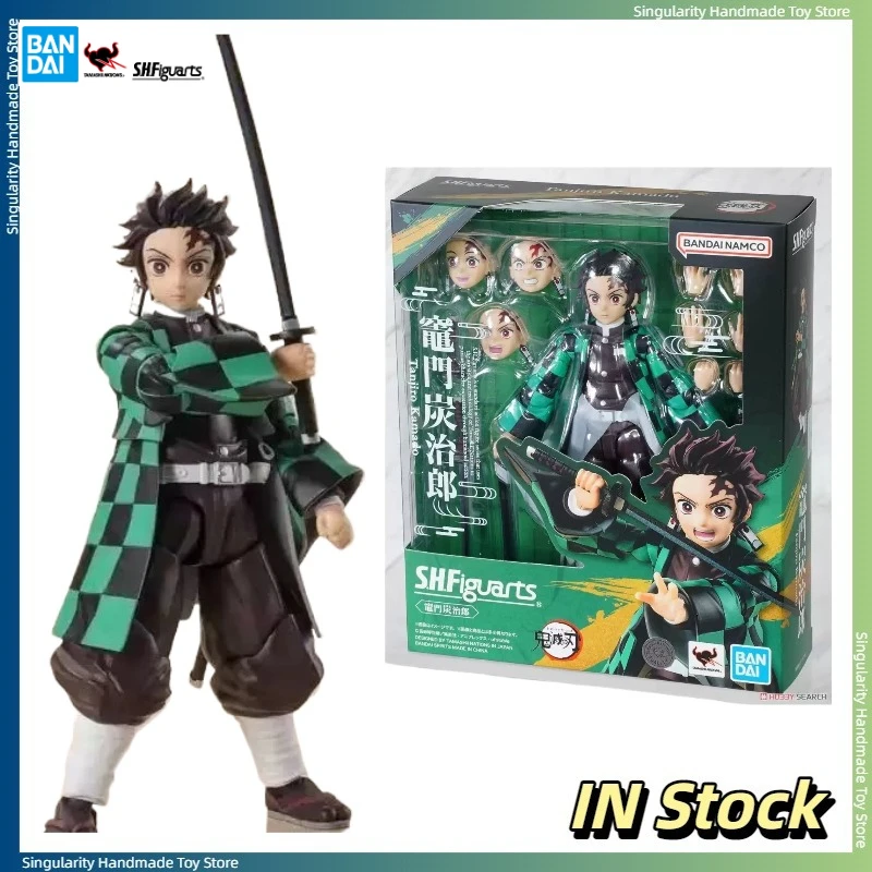 【In Stock】 Bandai SHF Demon Slayer Blade Charcoal Jiro Mobile Doll Model in Stock Collection Gift
