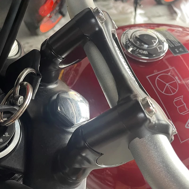 For Triumph Scrambler 900 Handlebar Raising Lifter Block Mount - Motorcycle Equipment Accessory - view 6