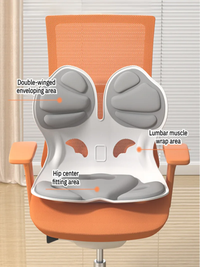 Cushion chair lumbar cushion cushion sitting chair correct sitting posture long sitting not tired office lumbar cushion