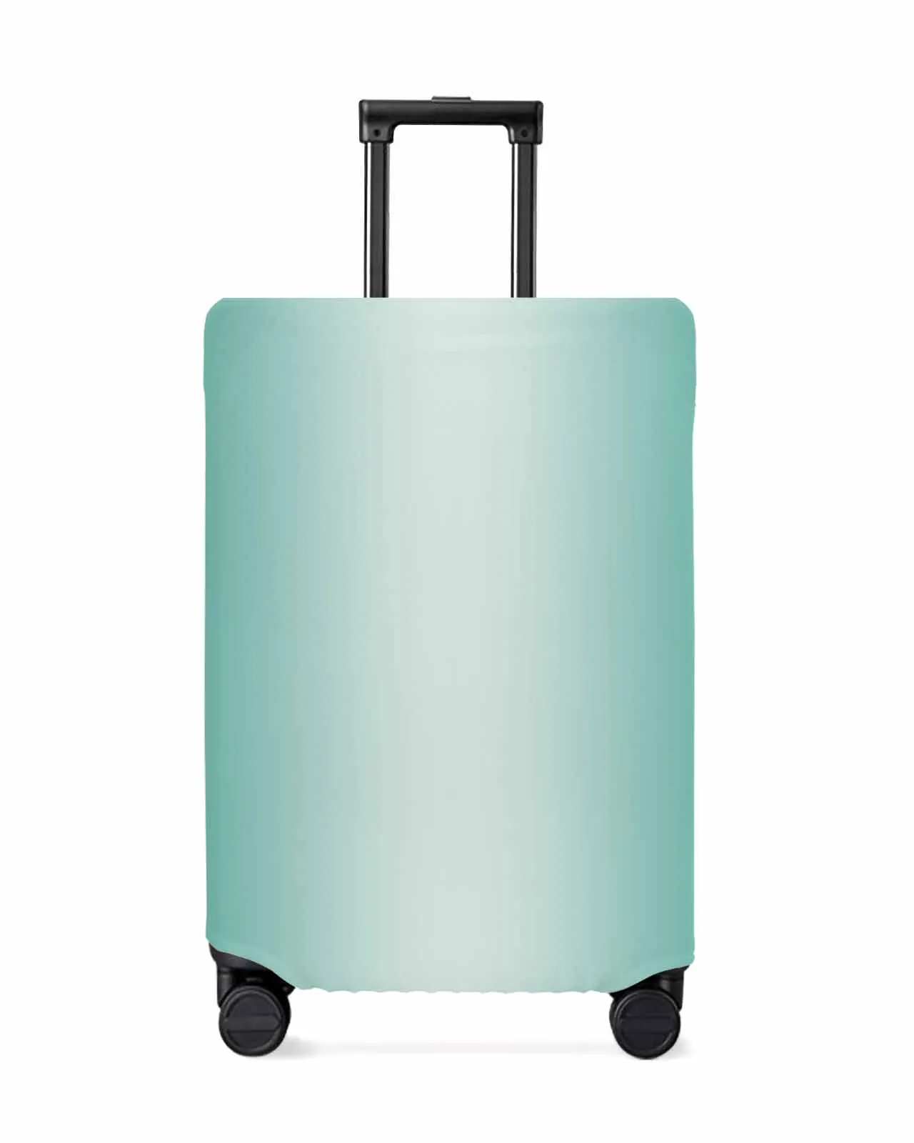 Duck Green Gradient Stretch Suitcase Protector Baggage Dust Case Cover For 18-32 Inch Travel