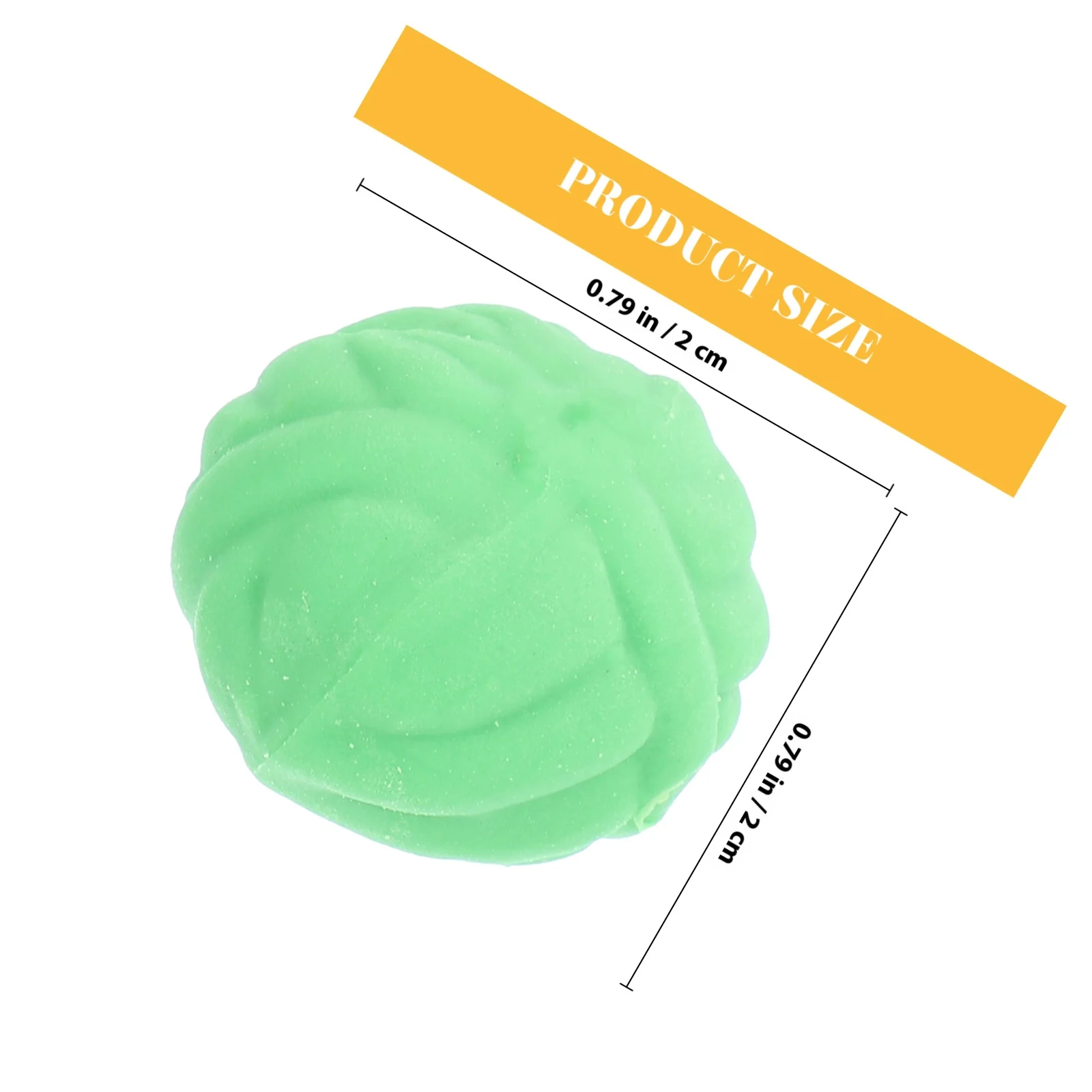 ยางลบกะหล่ำปลี 20 ชิ้น ทำจาก TPR รูปทรงผัก พกพาสะดวก ยางลบขนาดเล็กสำหรับวาดภาพและเขียนในโรงเรียน อุปกรณ์เสริมการเขียนน่ารัก