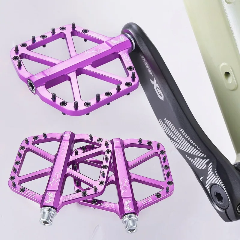 

Mountain Bike Pedals Tremolin Aluminum Alloy High-strength Reinforced Anti-slip Lightweight Durable Bicycle Pedal Bicycle Parts