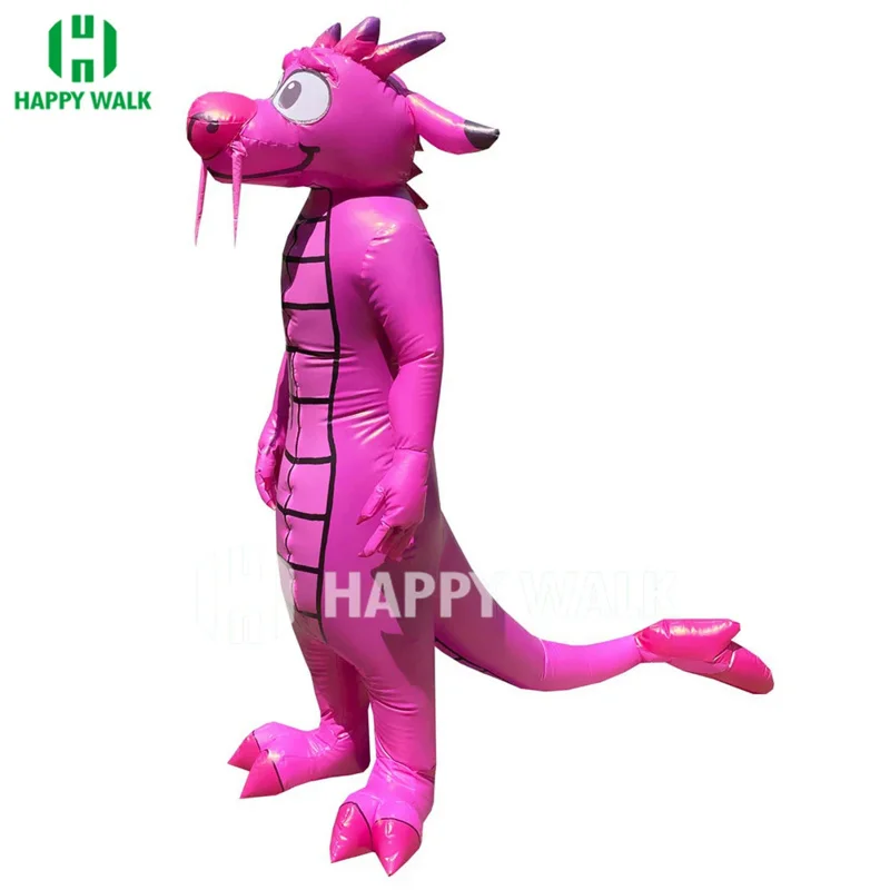 

Inflatable Mushu Costume Realistic Cute Dragon Costume for Cosplay Party Halloween Clothing Inflatable Dress Up Suit