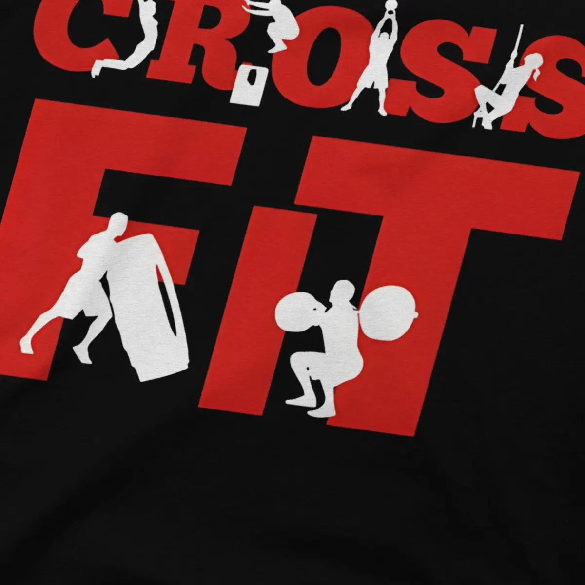 Crossfit Man TShirt Workout, Deadlift, Squats,  Burpees Fashion T Shirt Harajuku Streetwear New Trend