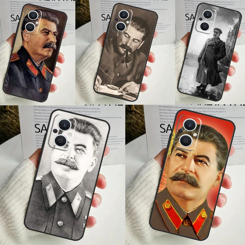 Russian Commander Stalin For OPPO Reno 11 F 10 Pro 4Z 5Z 8T 4 5 6 7 8 Lite OPPO Find X3 X6 Pro X2 Neo X5 Lite Case