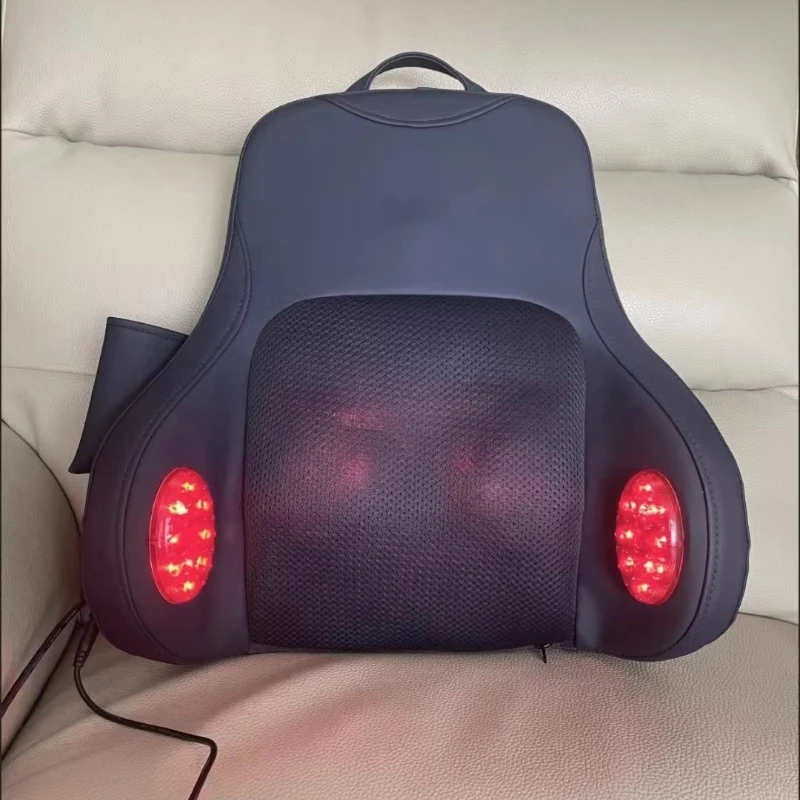 Waist Massager Dual Use Back and Shoulder Massager Cushion Automatic Kneading Neck Massage Pillow Back Massage Products