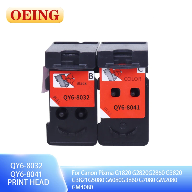 

QY6-8032 QY6-8041 Printhead for Canon Print Head Pixma G1820 G2820 G2860 G3820 G3821 G5080 G6080 G3860 G7080 GM2080 GM4080