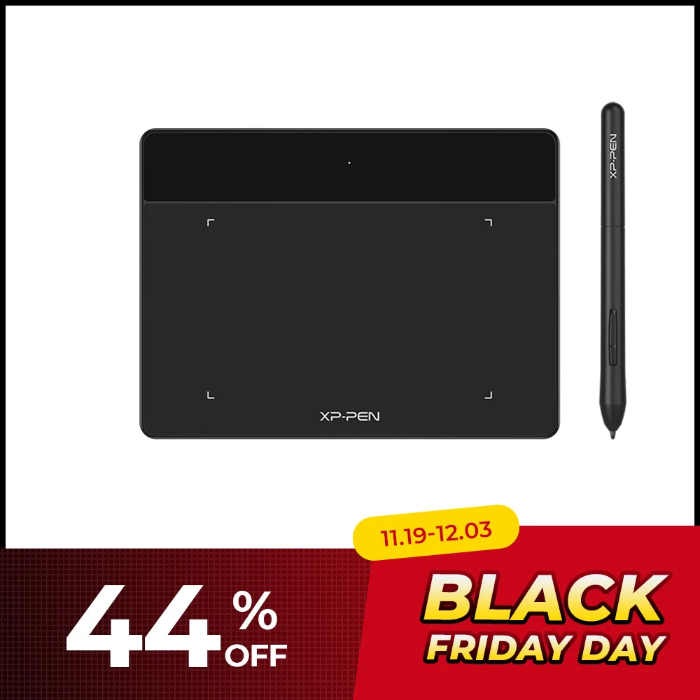 XPPen Deco Fun XS Graphic Tablet 8192 levels Tilt Digital Drawing Tablet 266RPS Support Android Mac Linux Windows Chrome