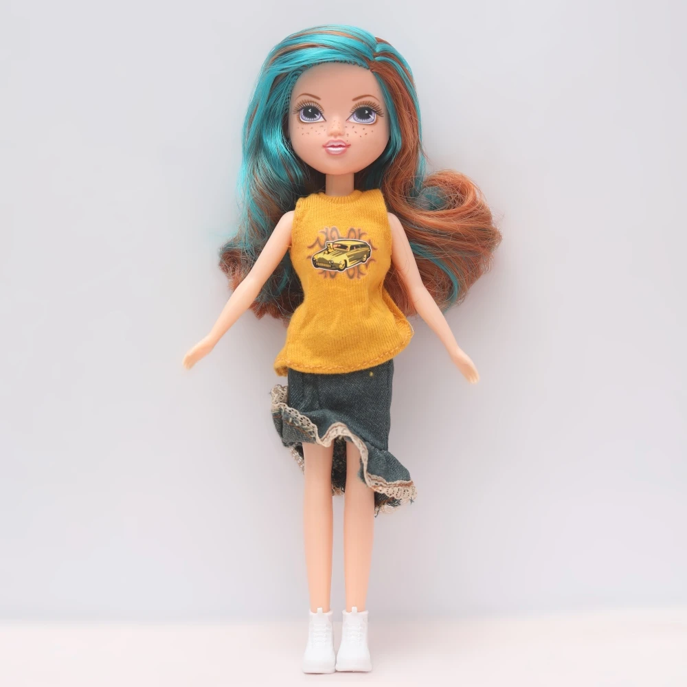 

MGA doll 1/6 BJD Dolls Jointed Dolls Cute Angry Wink Face Short Hair Doll with Shoes Nude Body for Girls DIY Toys
