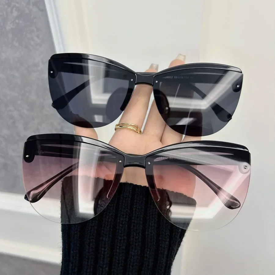 الكلاسيكية خمر مربع النظارات الشمسية النساء الرجال الفاخرة العلامة التجارية الإناث الذكور نظارات شمسية ملونة نمط الإناث #5