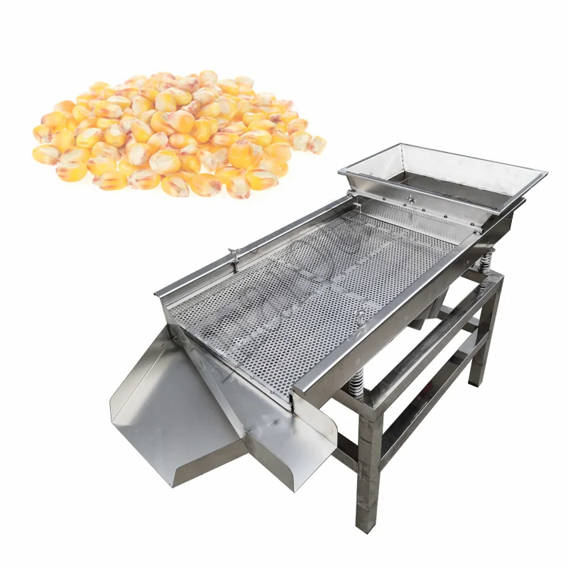 

220v Sieve Machin Single Layer Sieve 40*100cm Vibrating Electric Screen Electrostatic Large Granular Material Screening Machine