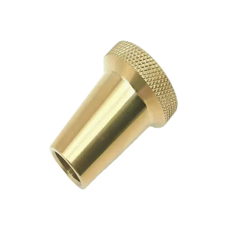 

Высокоточная 5-осевая обработка металла с ЧПУ. Латунный материал с накаткой.