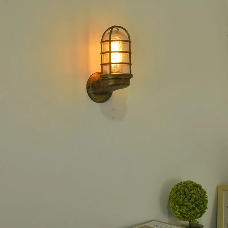 European Retro Outdoor Super Bright Waterproof Led Wall Light Balcony Light Staircase Corridor Aisle Outdoor Courtyard Lamps