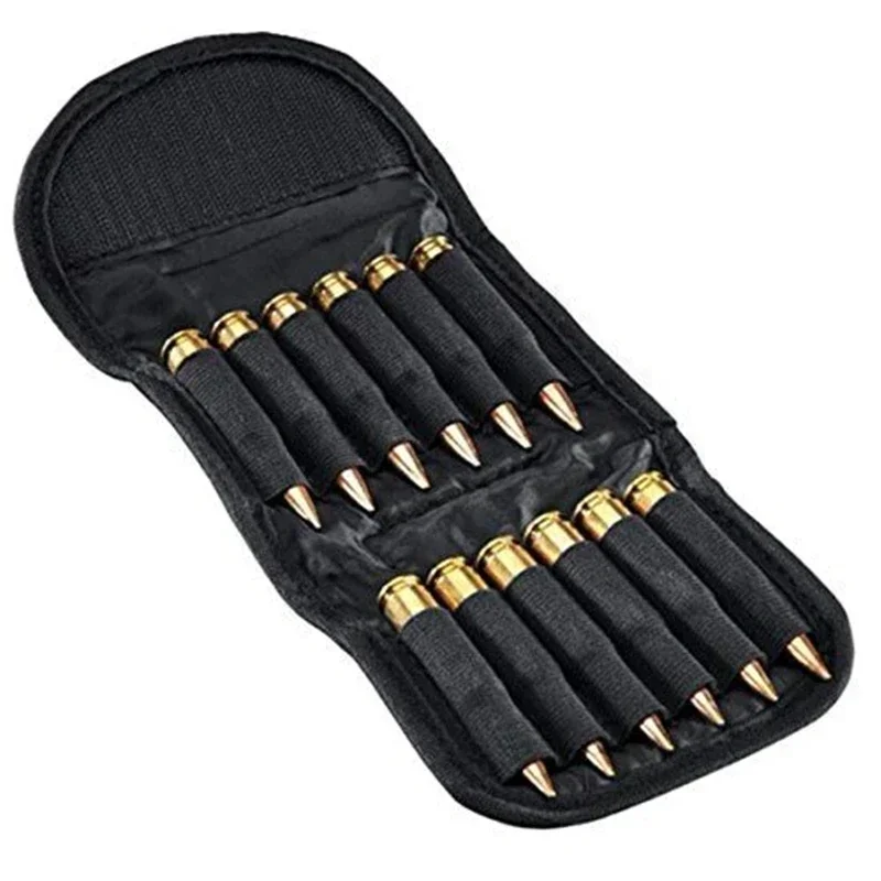 

Hunting 12 Round Foldable Ammo Pouch Ammo Carrier Bag Molle EDC Shotgun Bullet Shell Holder Rifle Cartridge Hunting Accessories