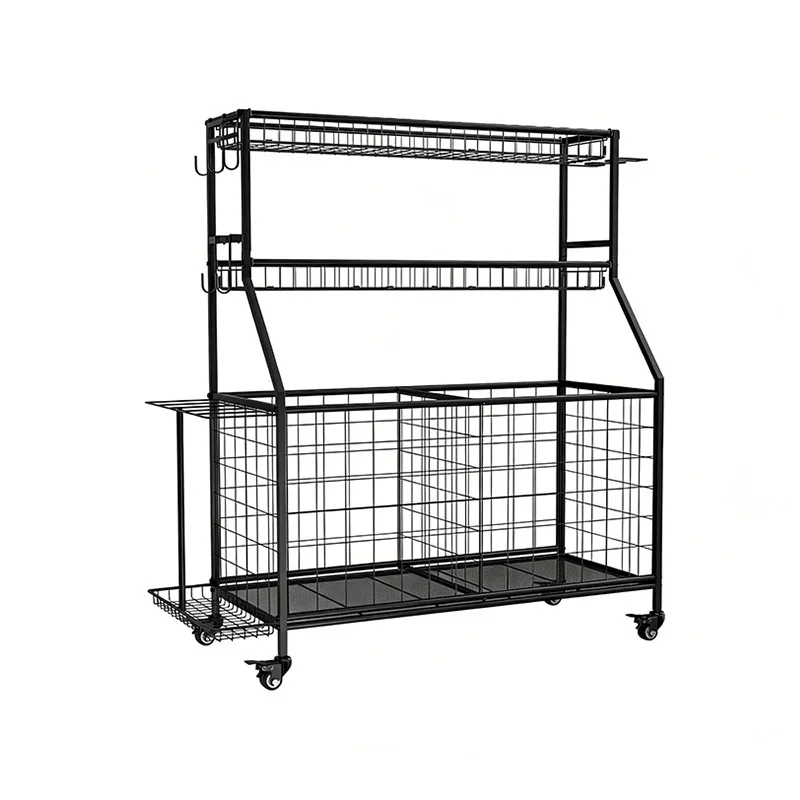 

Оптовая продажа от производителя: Профессиональная многофункциональная тележка-стеллаж на колесах для хранения игрушек (баскетбольных мячей, волейбольных мячей, футбольных мячей, регбийных мячей, медицинских мячей для йоги)