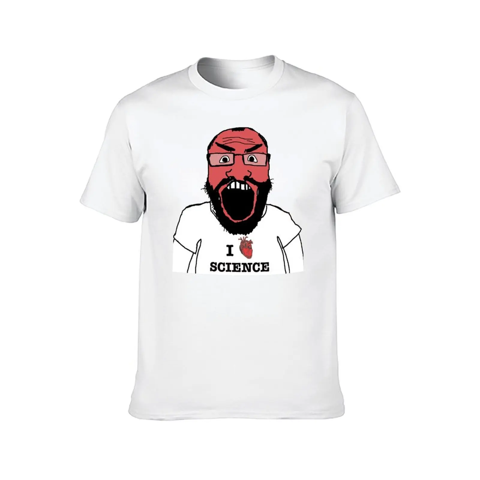 الحب الرسم أنا الأبيض FKING تي شيرت تي العلوم للقمصان t SCIENCE G قمصان رجالي ريدت رجل حزمة 4CHAN #2