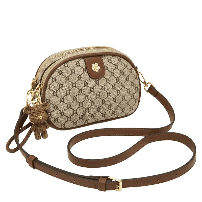 

Маленькая женская сумка FOXER, сумка через плечо нового стиля, для поездок на работу с элитным ощущением, универсальный и суперпопулярный мобильный телефон.