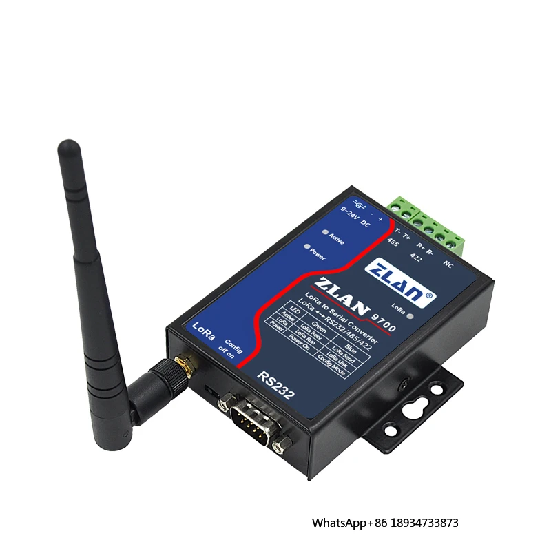

IoT device Ethernet to LORA gateway high speed wireless moduleZLAN9700