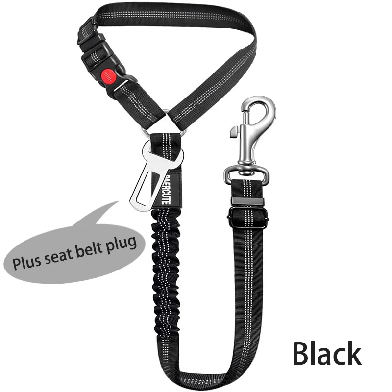 Neue Feste Zwei-in-one Hund Harness Leine Pet Auto Sitz Gürtel Rücksitz Sicherheit Gürtel Einstellbar für Kätzchen hunde Halsband Pet Zubehör