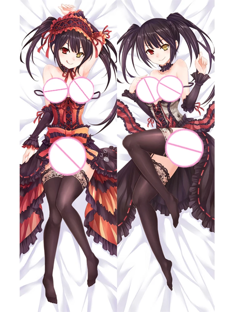 

Dakimakura Anime Tokisaki Kurumi 2 Side Printed Hugging Body Pillowcase Cushion Bedding Decor Pillow Cover 2024