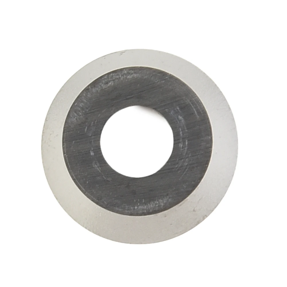 

Long Lasting 12x2 5mm Round Carbide Inserts Cutters, 10PCS Pack, Perfect for Woodworking Planer and Finisher Hollower Lathe Tool