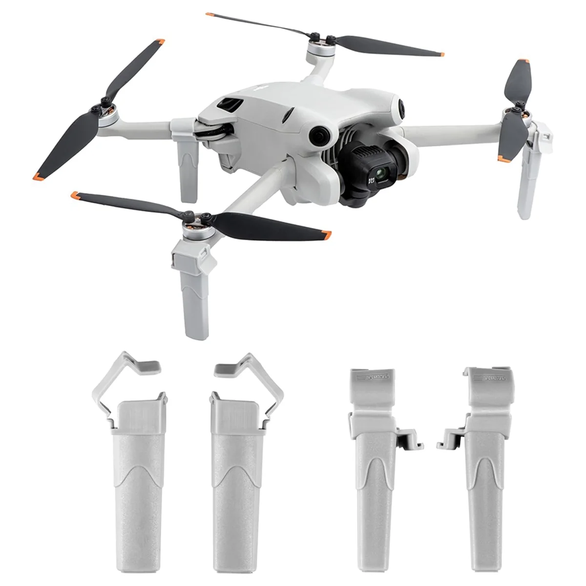 

Удлинитель шасси STARTRC для DJI Mini 4 Pro — легкие съемные ножки для улучшения клиренса и безопасности