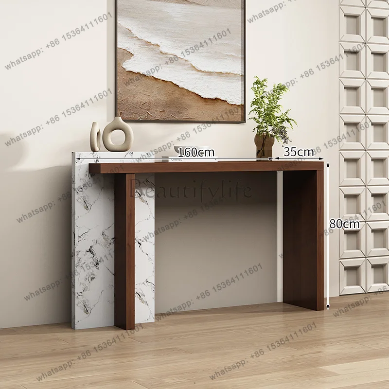PG O Premium Space Saving Console Table Premium Luxury Entryways Table Storage Mobili Soggiorno Simpleo Living Room Furniture