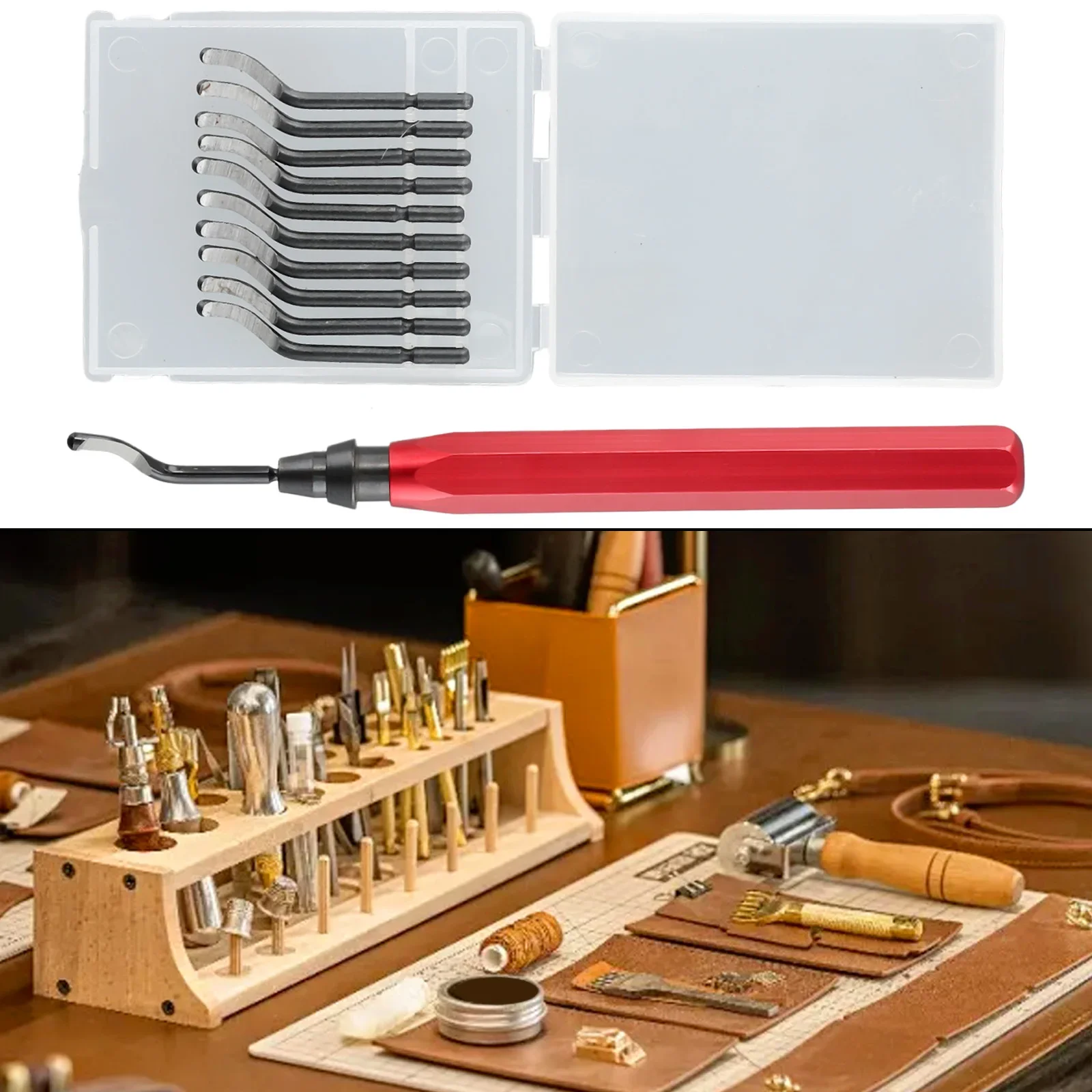 Strumento per sbavatura RB1000 Lame HSS Strumento per sbavatura per metallo Alluminio Rame Tubo in plastica Stampa 3D Ottone