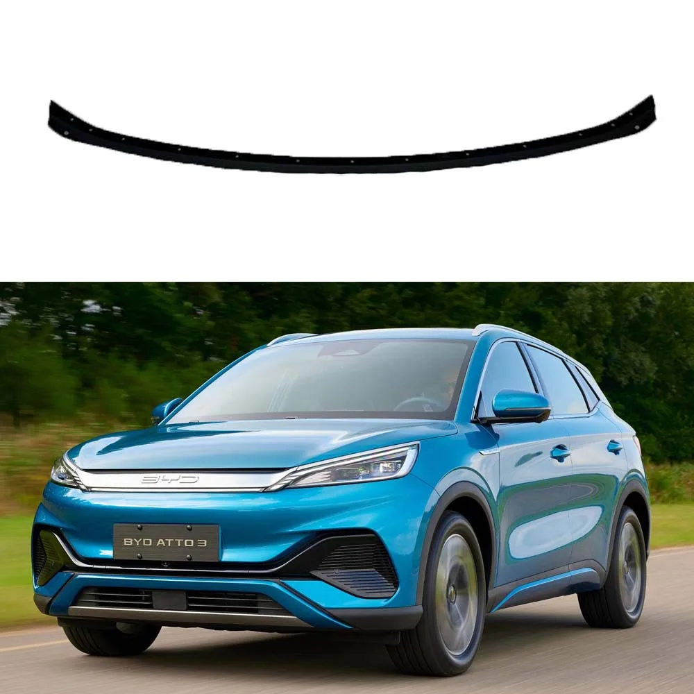 Original Parts Car Front Bumper Upper Mesh Grille Decoration Grille Trim Decorative Parts For BYD ATTO 3 EV 2021 2022 2023 2024