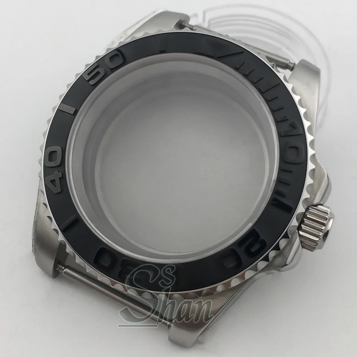 

Корпус для дайверского часов из нержавеющей стали 40 мм, сапфировое стекло, водонепроницаемый, подходит для механизмов NH34A, ETA2824, PT5000, Miyata, керамический безель.