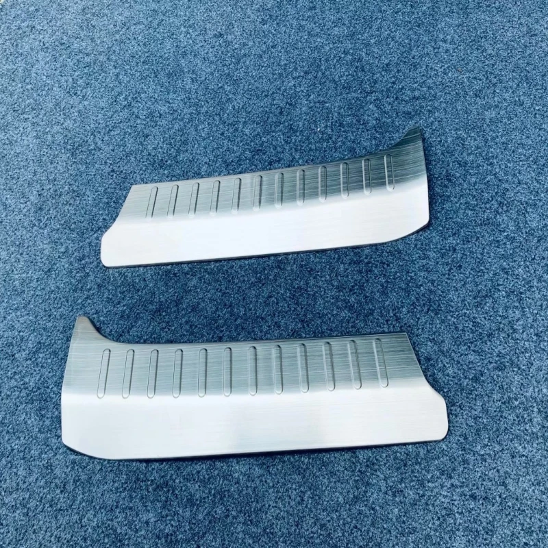 For Nissan Note E13 2020 2021 2022 stainless steel Built-in Rear Bumper Protector Sill Trunk Tread Plate Trim Car Accessories