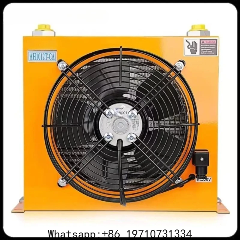 

AH1012T-CA Hydraulic Air Cooler 24V/12V/220V/380V Truck-Mounted Crane Modified Fuel Tank Cooling Cooler Air-Cooled Oil Radiator