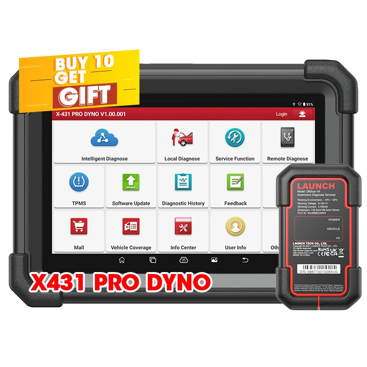 2024 Release 100% Original X431 PRO DYNO Vehicle Diagnostics 2 Years Free Updates Automotive Android Auto-Diagnose Scanner Tools