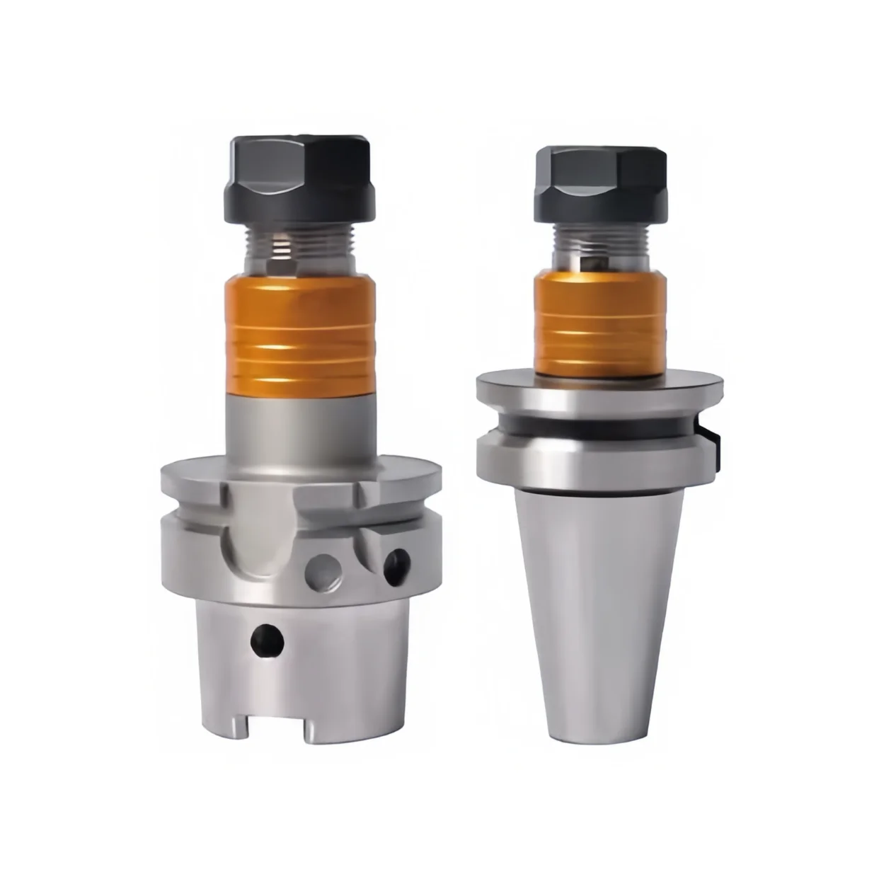 High-Precision Full-Function Collet Chucks with Internal Coolant & Cryogenic Treatment Available