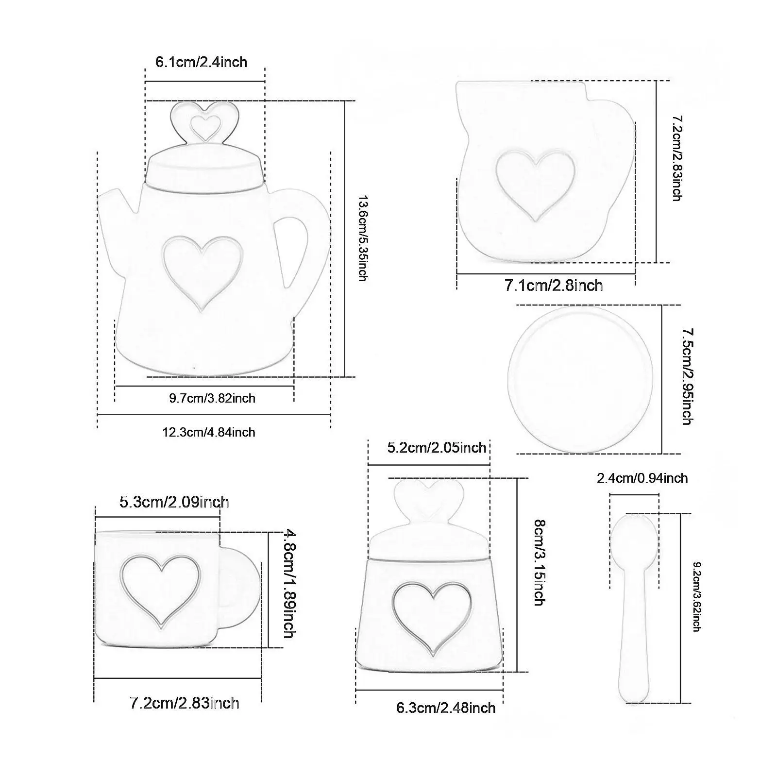 Ensemble de thé pour enfants, vaisselle de cuisine, jouets avec théière, tasses à thé, cuillères et soucoupes, jouet éducatif précoce Montessori pour cadeau