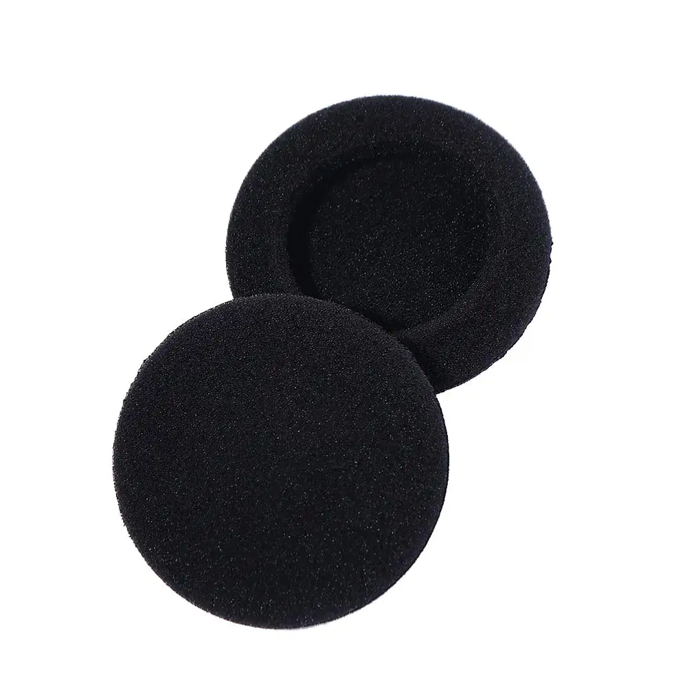 Replacement Foam Ear Pads 35/40/45/50/55/60/65mm Soft Foam Sponge Bearing Headsets Covers Earphone Accessories