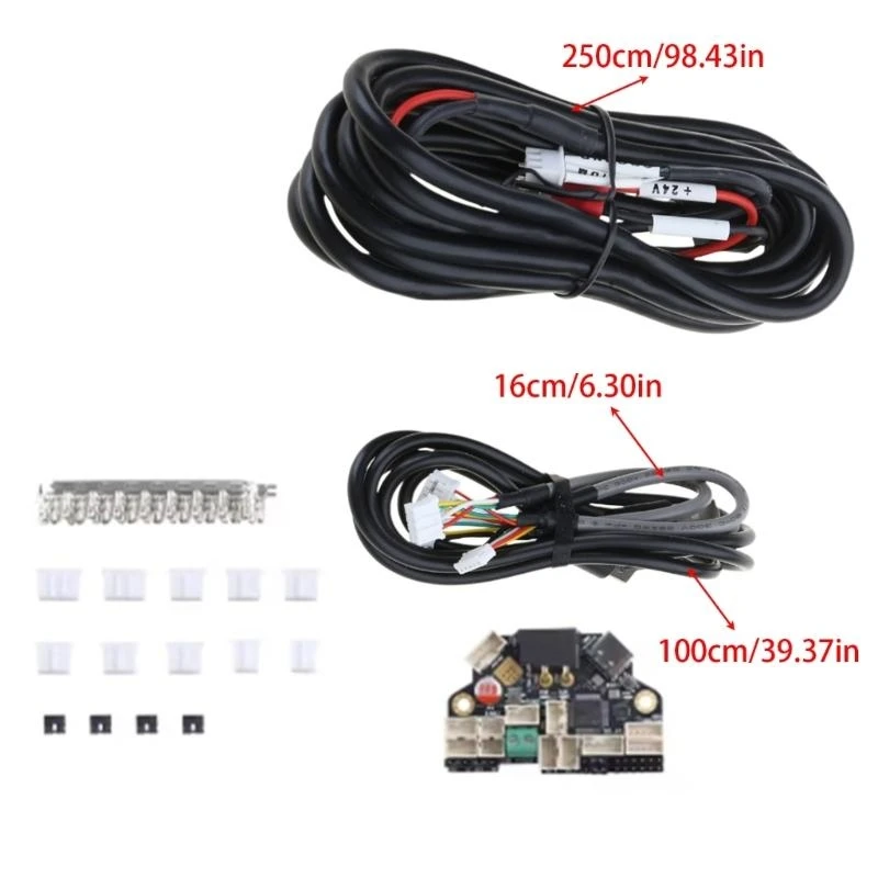 652F H36 Combos Advanced 3D Printer Tool Board with Klipper Firmware Support and Onboards USB Hubs for Enhanceds Performances