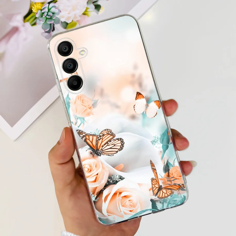 For Samsung A16 5G Case Luxury Marble Pattern Soft Silicone Clear Phone Case For Samsung Galaxy A16 5G A 16 2024 GalaxyA16 Funda