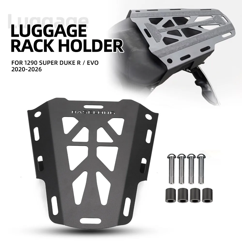 For 1390 1290 Super Duke R 2020-2022-2023-2024-2025-2026 Rear Luggage Rack Cargo Saddlebag Holder 1290 1390 Superduke R / Evo