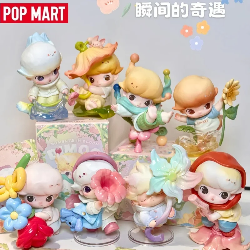 

NEW POP MART DIMOO Moment Of Wonder Series Blind Box Nature Shape Art Figures 12 Regular 1 Hidden Collectible Toy Gift For Fans
