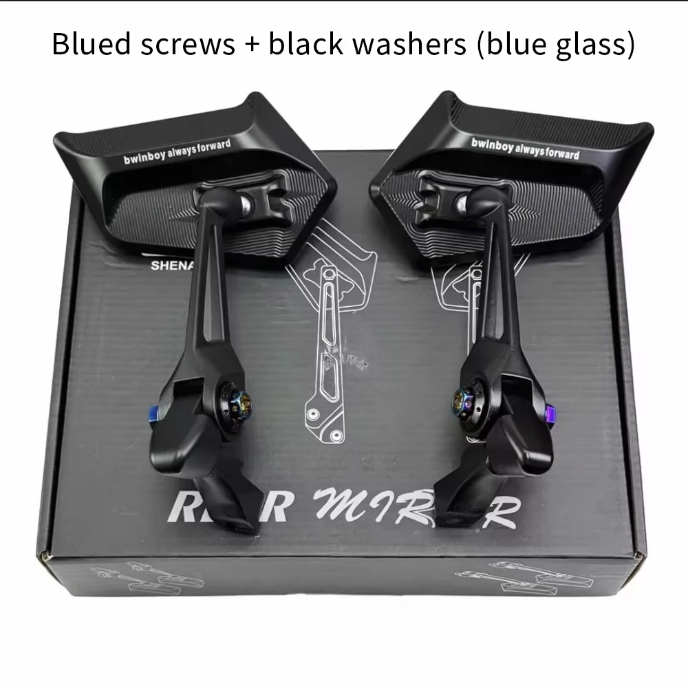 For 2026 ZONTES 150X, upgrade to aluminum alloy rearview mirrors, anti-glare, high-definition reversing mirrors.