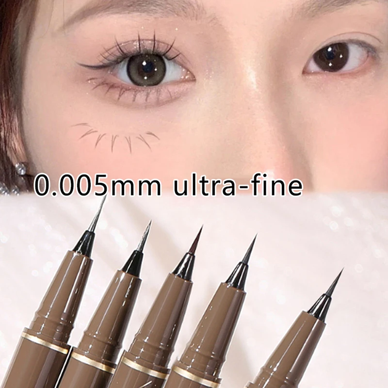 1pc ultra feiner Eyeliner wasserdichter schweiß fester flüssiger Eyeliner Stift langlebige profession elle Make-up Augen kosmetik