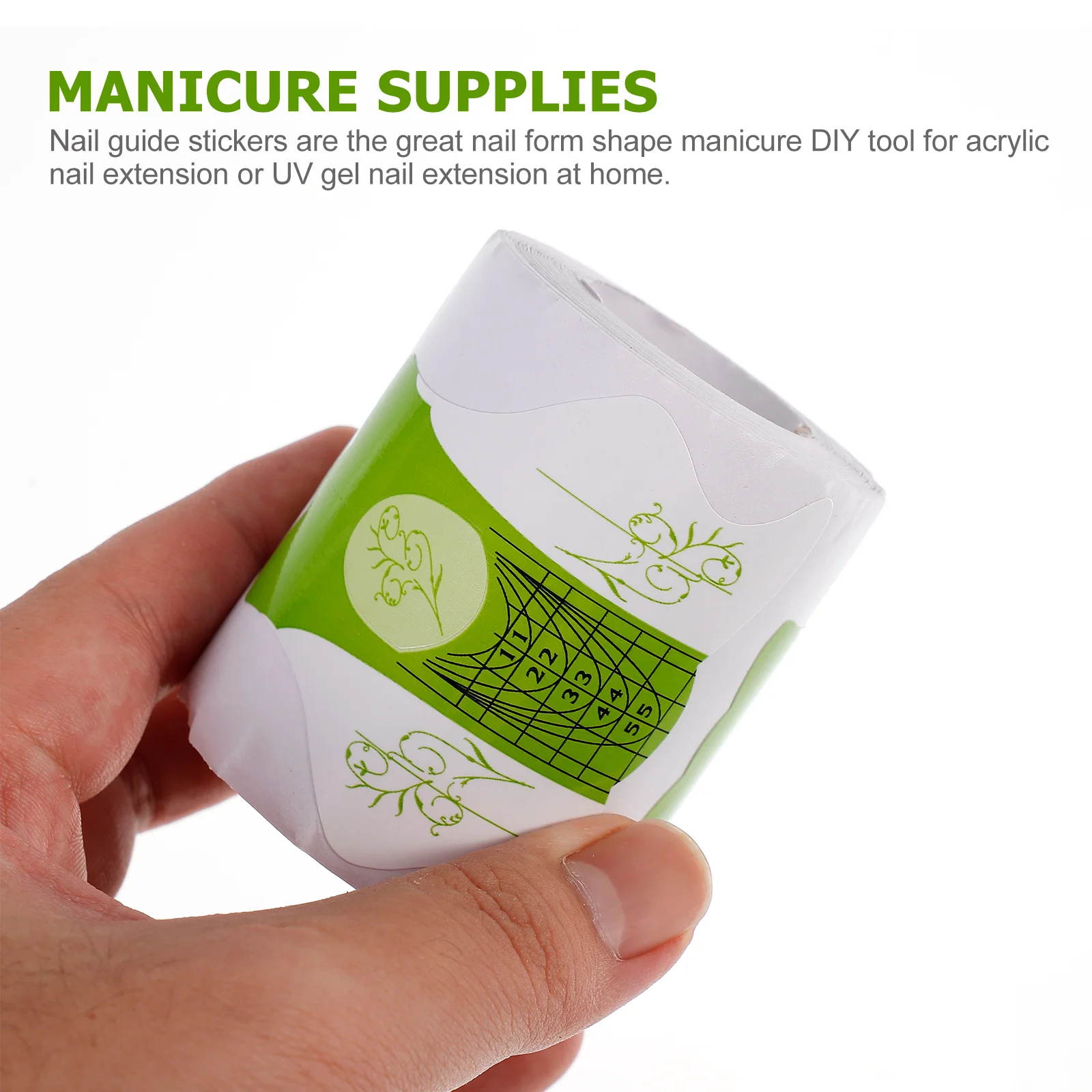 100 stücke Kunst Guide Aufkleber Für Acryl Uv Gel Verlängerung Diy Diy Nagel Liefert Werkzeug Maniküre Liefert Nagel Tipps Guide