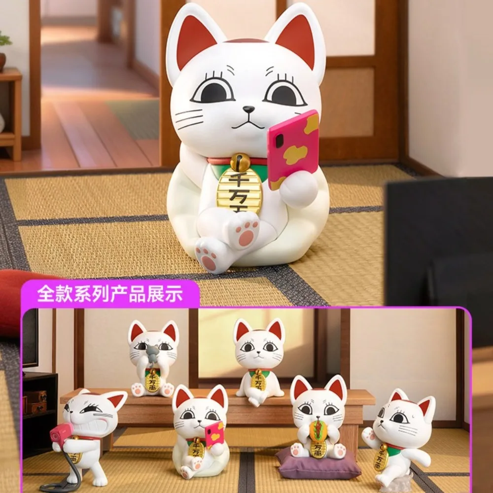 

FUNISM Dandadan Blind Box Turbo Granny Maneki-neko Anime Figurine Cute Monster Model Collection Toy Desktop Decor Surprise Gift