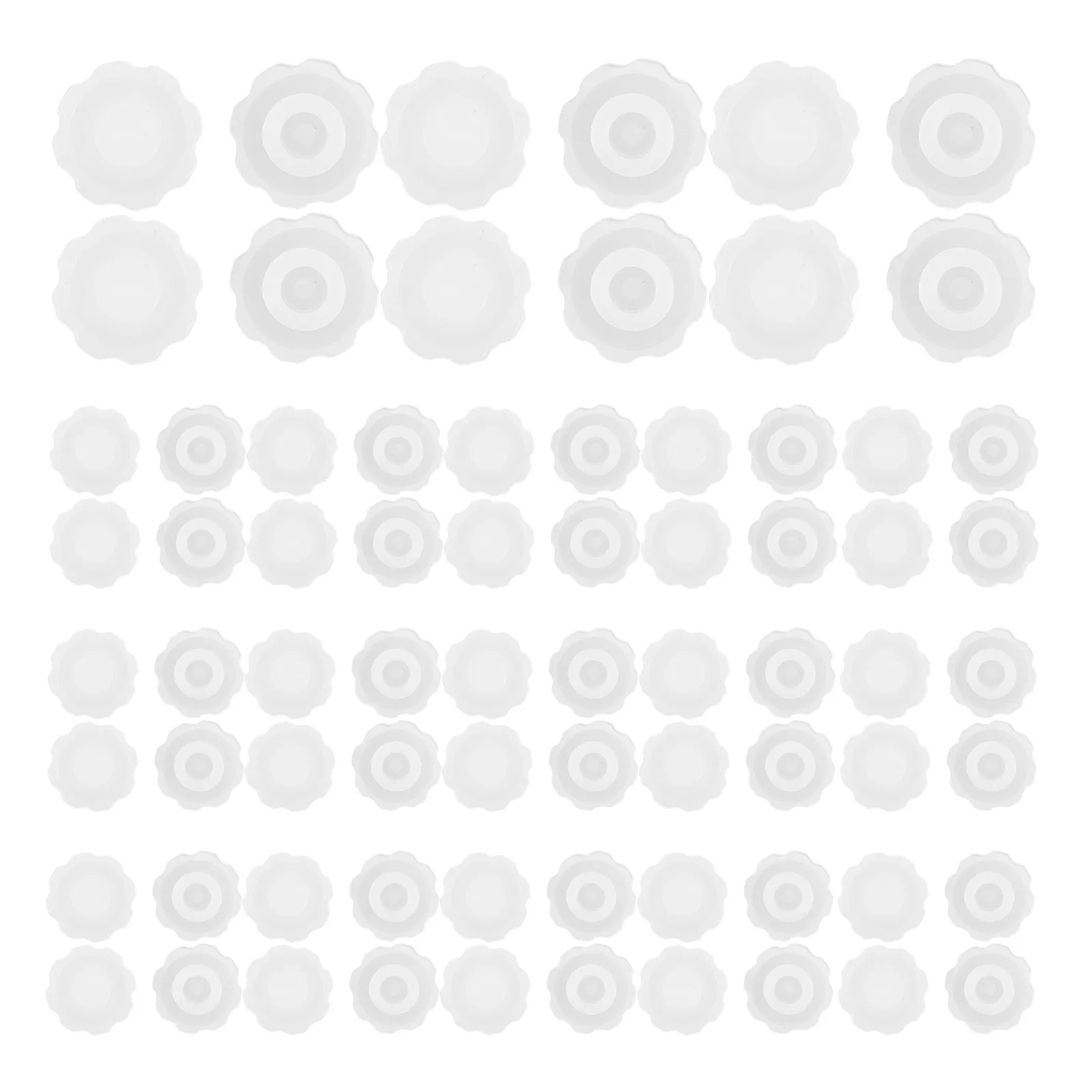 100Pcs Syringe Tip Caps Airtight Luer Lock Sealing Screw Caps for Lab DIY Glue Ink Perfume Dispensing Adhesive Industrial Use view 5