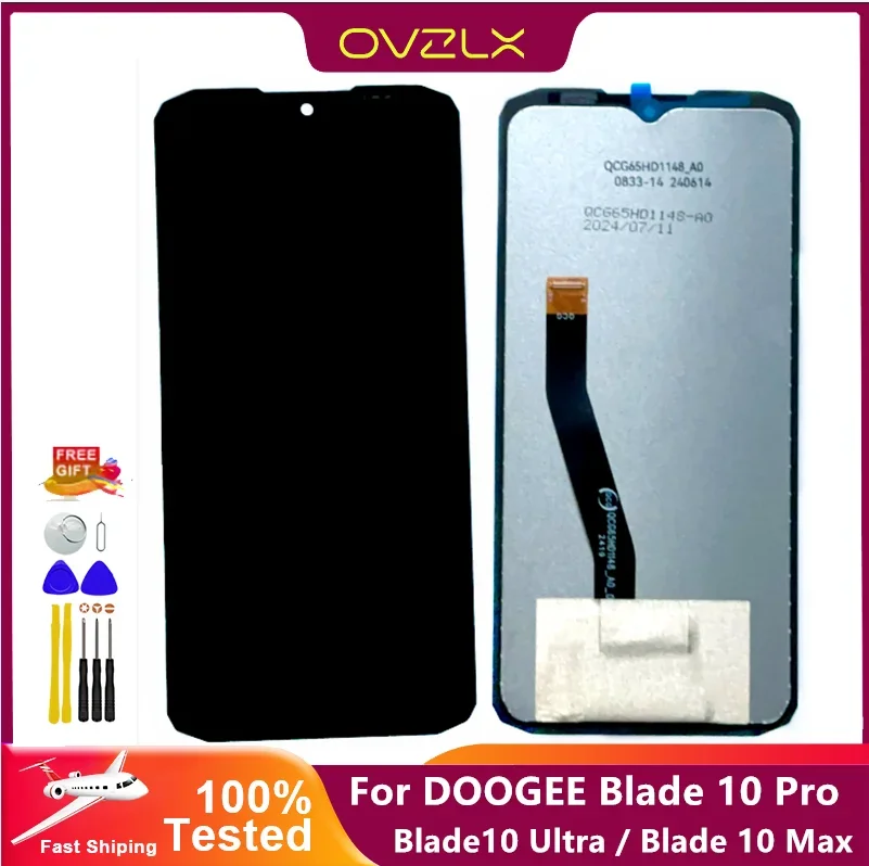 Nowy Oryginalny Wyświetlacz LCD z ekranem dotykowym do DOOGEE Blade 10 Pro, Blade10 Ultra, Blade10 Max, zamiennik dla doogee Blade10lcd