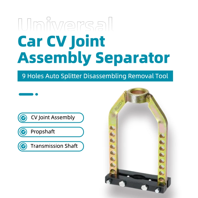 

Car CV Joint Separator Tool 9 Holes Universal Propshaft Transmission Shaft Disassembling Puller Essential removal tool