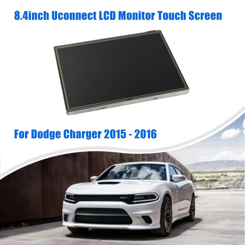 Car 8.4Inch Uconnect LCD Monitor Touch Screen Parts For Dodge Charger 2015 - 2016 DJ084NA-01A