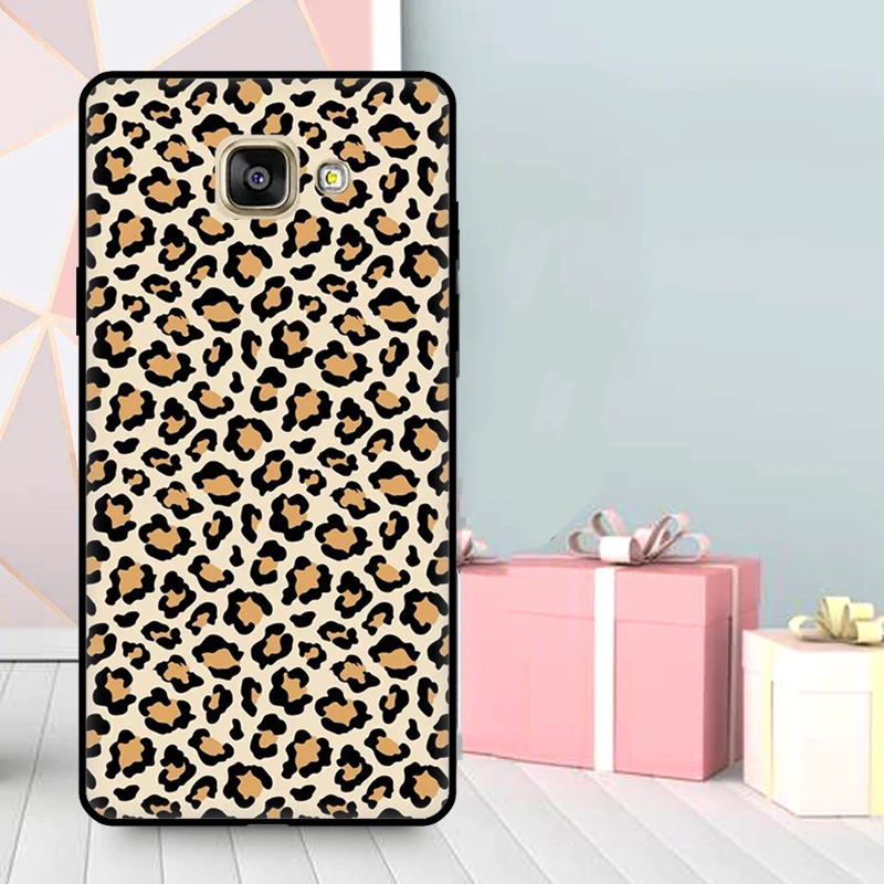 Leopard Print Pattern Cow Case For Samsung Galaxy J7 J5 J3 2017 J1 A3 A5 2016 A9 A7 A6 A8 J8 2018 J6 J4 Plus Cover view 4